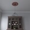 Ekena Millwork Berkshire PVC Medallion (Canopies up to 8 3/8"), 19"OD x 3 1/2"ID x 1"P, Metallic Champagne Pink CMP19BEFCP - alternate 10